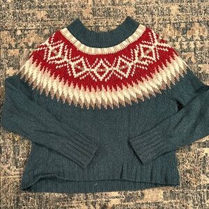 American Eagle Fair Isle Sweater